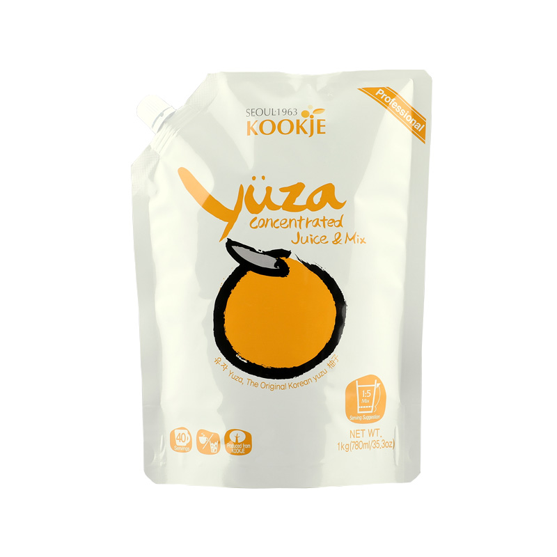 KJ Yuza Concentrated Juice & Mix HALAL 1000g x 10