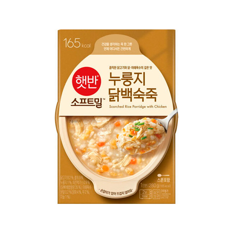 CJ Instant Nurungji Chicken Porridge 280g x 24