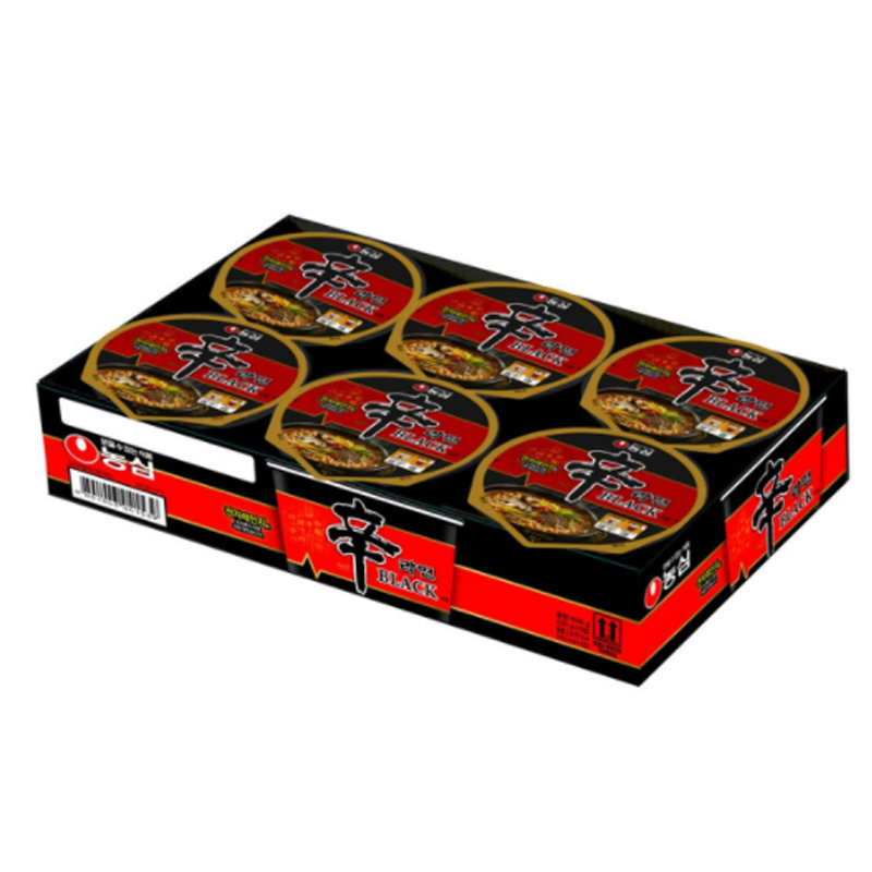 NONGSHIM Shin Ramen Black Cup 101g x 6p x 1