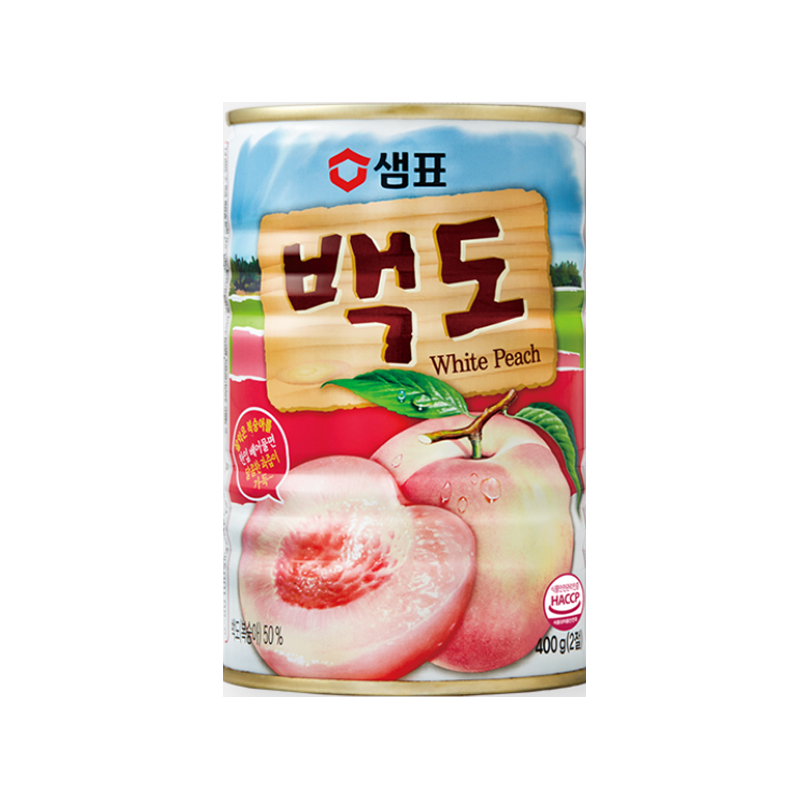 SEMPIO White Peach Halves 400g x 24