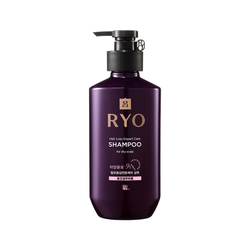 AMOREPACIFIC Ryo Jayangyunmo 9ex Hair Loss Symptom Shampoo For Medium Dry Scalp 400ml x 8