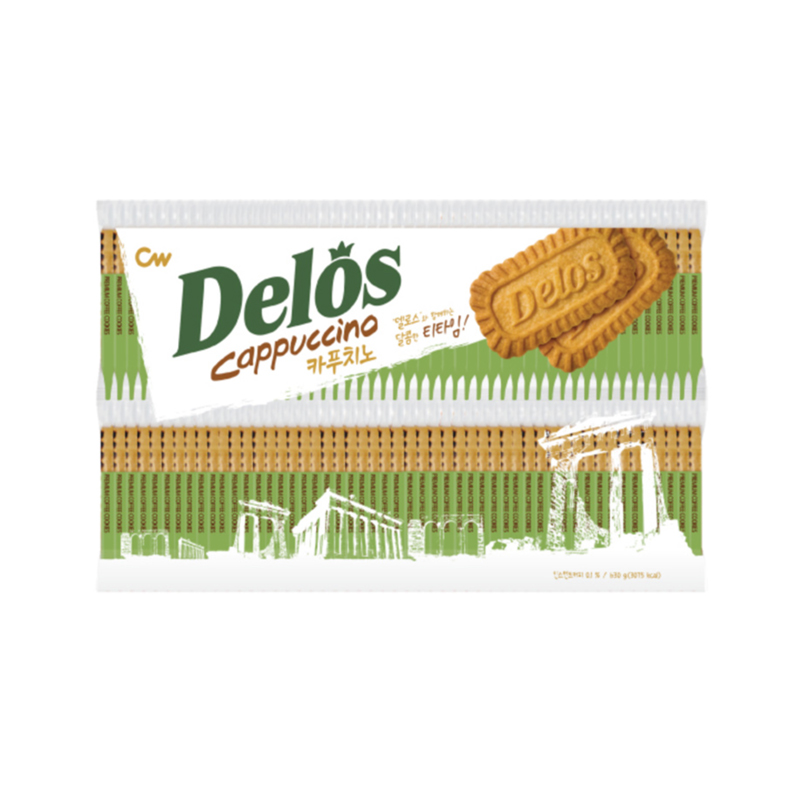 CW Delos Cookie Cappuccino 630g x 5