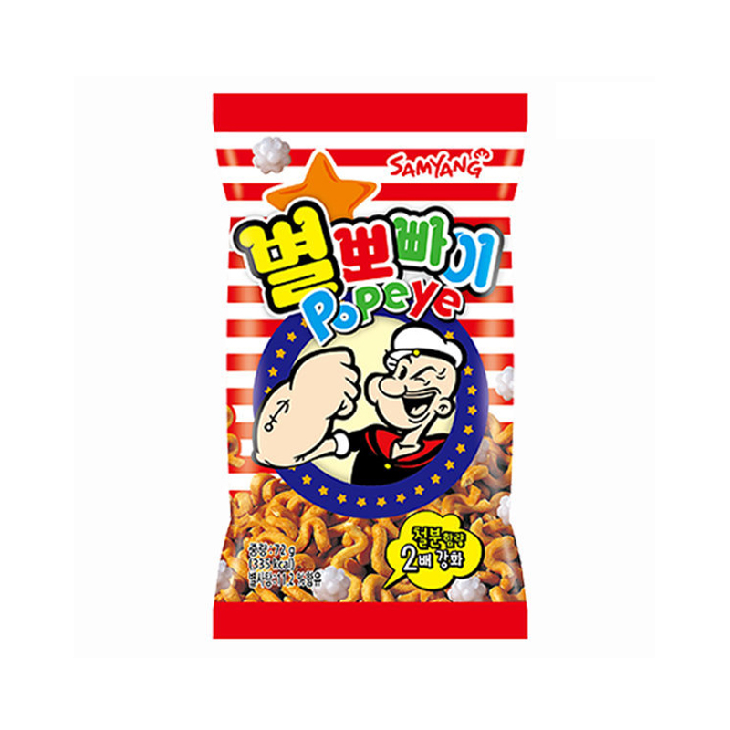 SAMYANG Star Popeye Snack 72g x 30