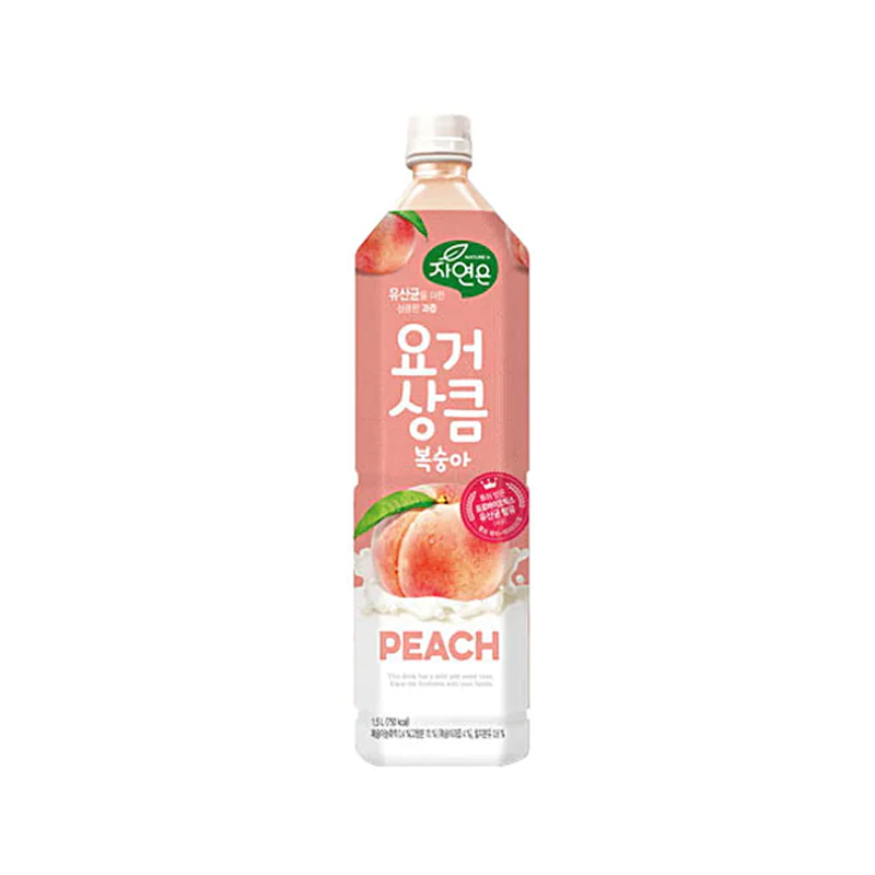 WOONGJIN Nature's Yogur Peach 1500ml x 12