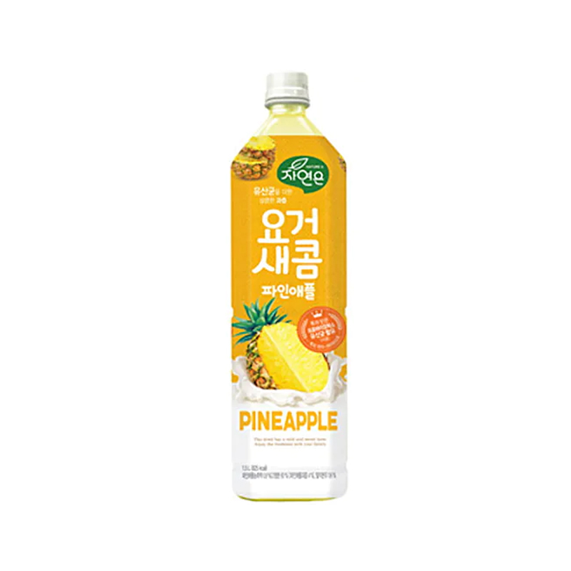 WOONGJIN Nature's Yogur Pineapple 1500ml x 12