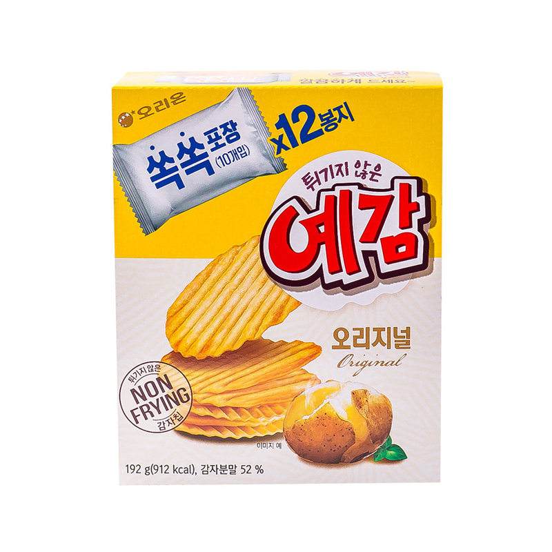 ORION Yegam Potato Chip Original 192g x 16