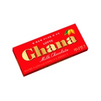 LOTTE Ghana Milk Chocolate 70g x 40