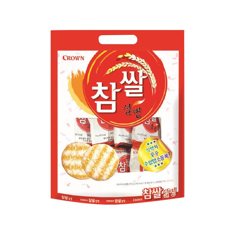 CROWN Rice Cracker Sweet 270g x 10