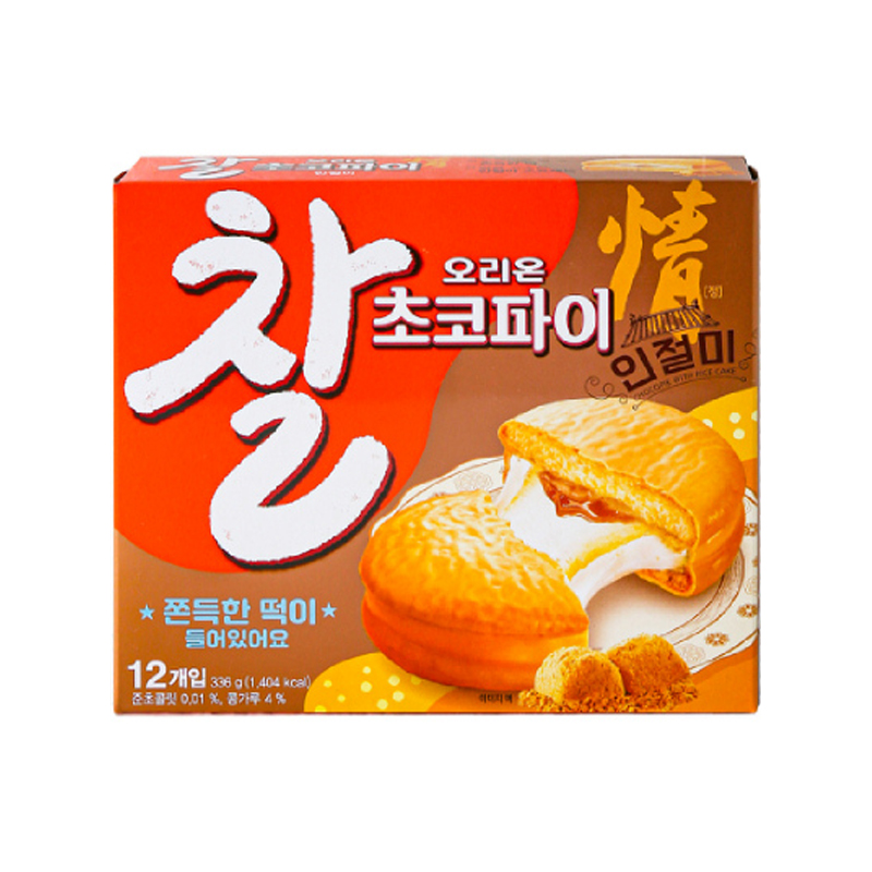 ORION Rice Cake Choco Pie Soybean Rice Cake (E) 336g x 10