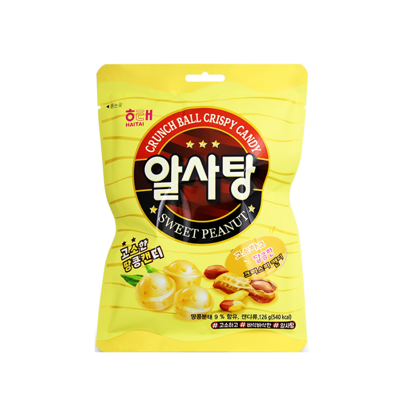 HAITAI Peanut candy 126g x 16