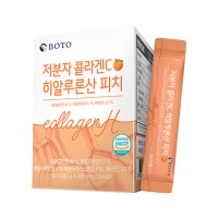 BOTO Low Molecular Collagen C Hyaluronic Acid Peach 2g x 30p x 90