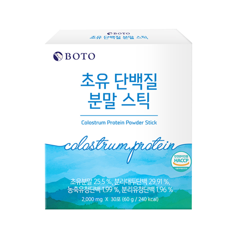 BOTO Colostrum Protein Powder Stick 2g x 30p x 100