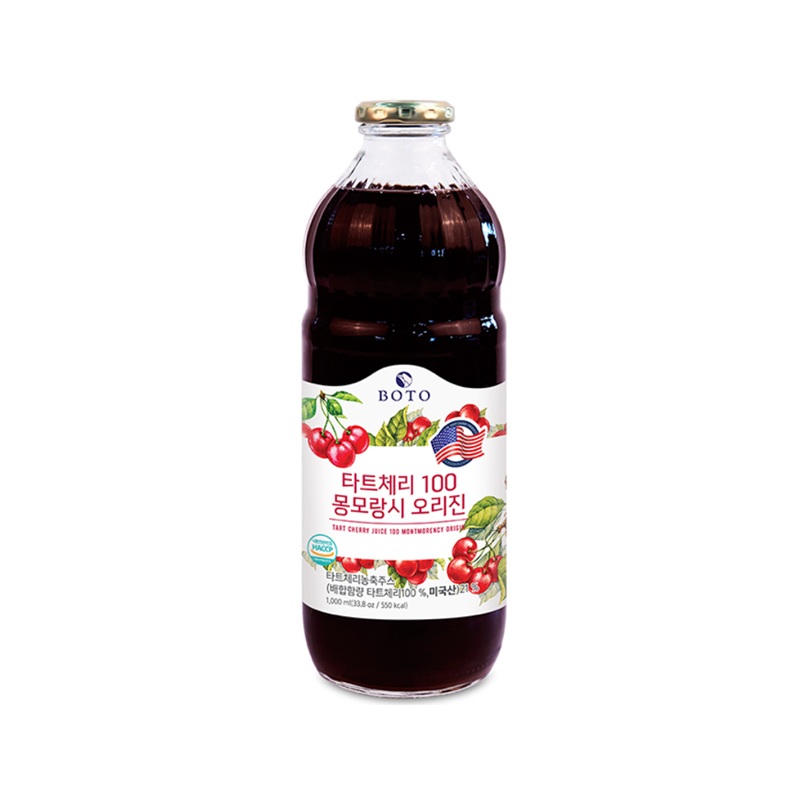 BOTO Tart Cherry Juice Montmorency Origin 1000ml x 1