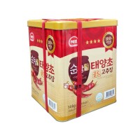 SAJO HAEPYO Sunchanggung Taeyangcho Gold Red Pepper Paste Can 14kg x 1