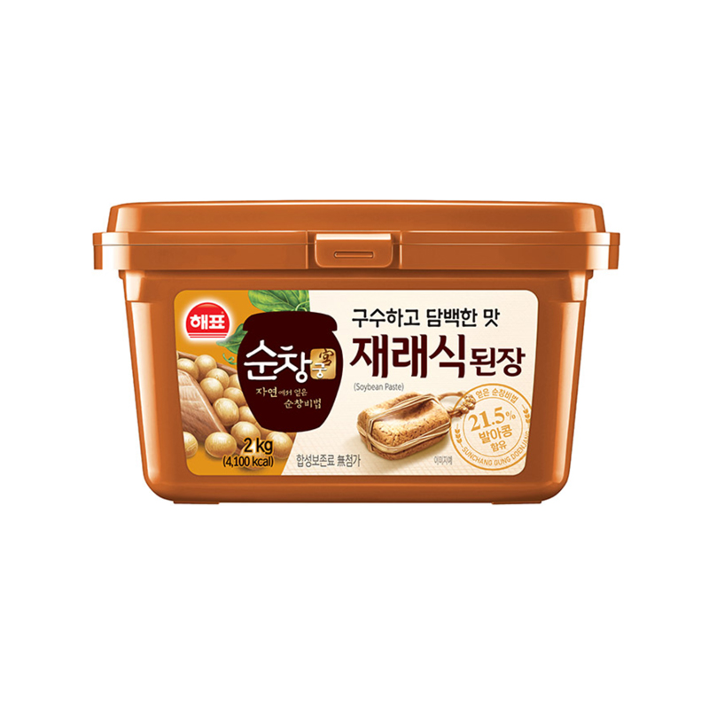 SAJO HAEPYO Sunchanggung Traditional Soybean Paste 2000g x 6