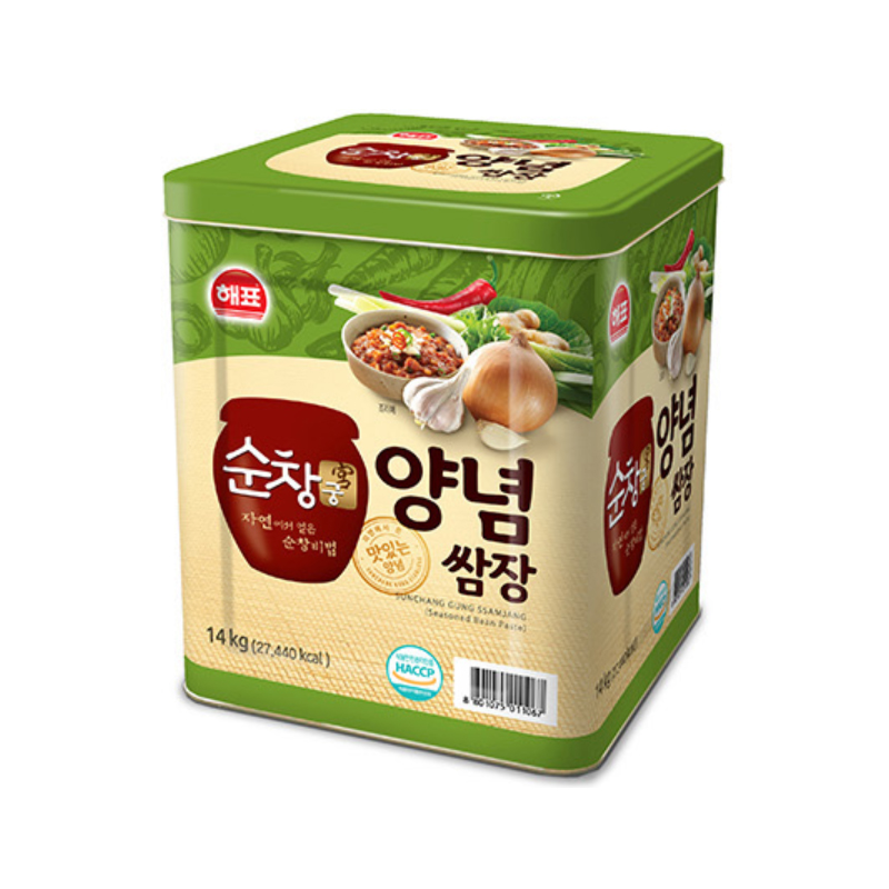 SAJO HAEPYO Sunchanggung Seasoned Soybean Paste Can 14kg x 1