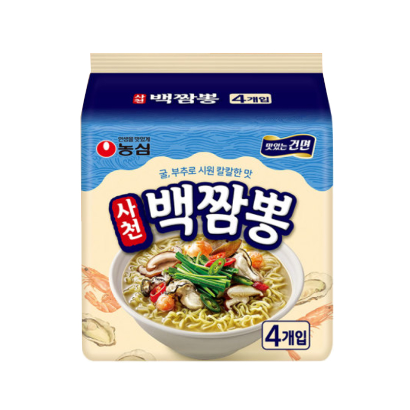 NONGSHIM Sichuan-style White Jjambbong 94g x 4p x 8