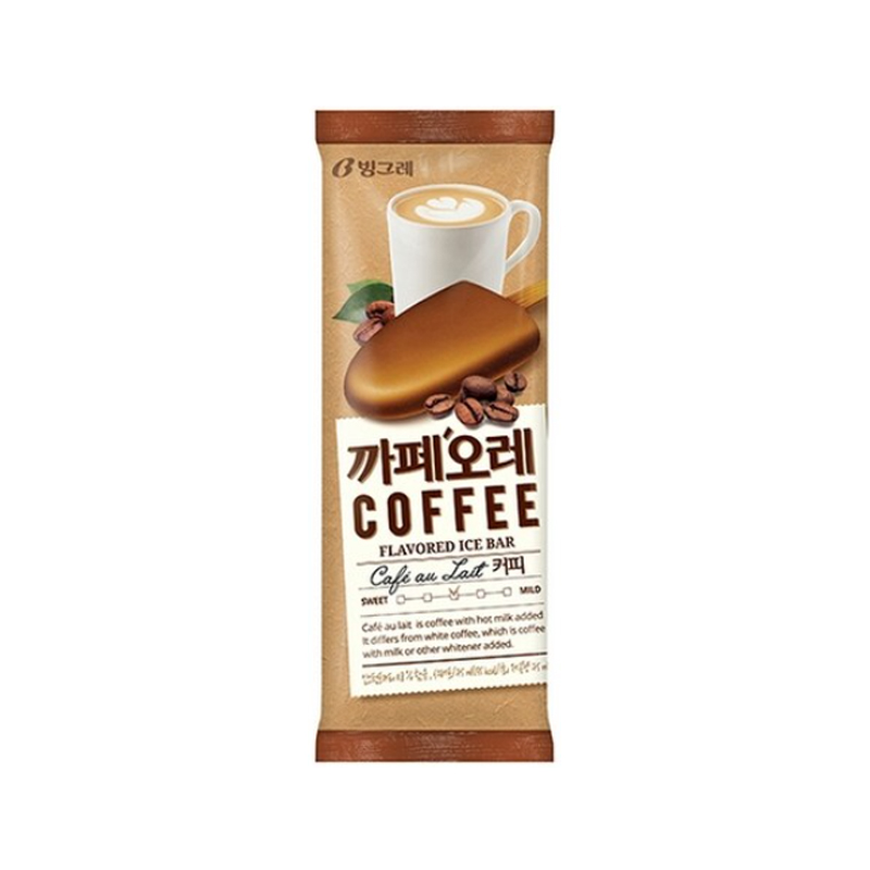 BINGGRAE Café au lait (F) 75ml x 40