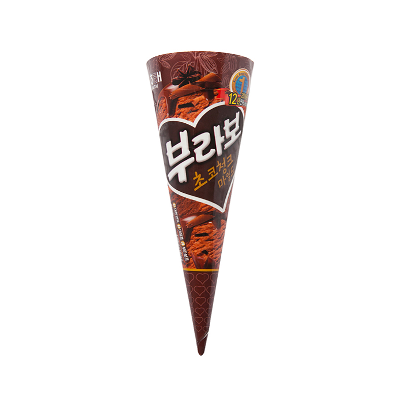 HAITAI Bravo Cone Chocolate (F) 150ml x 24