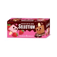 LOTTE Selection Strawberry and Chocolate (F) 500ml x 8