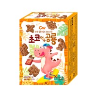 CW Dinosaur Shaped Choco Cookie 60g x 10