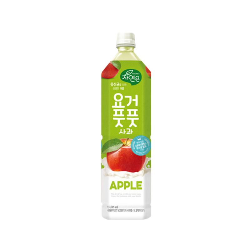 WOONGJIN Nature's Yogur Apple 1500ml x 12