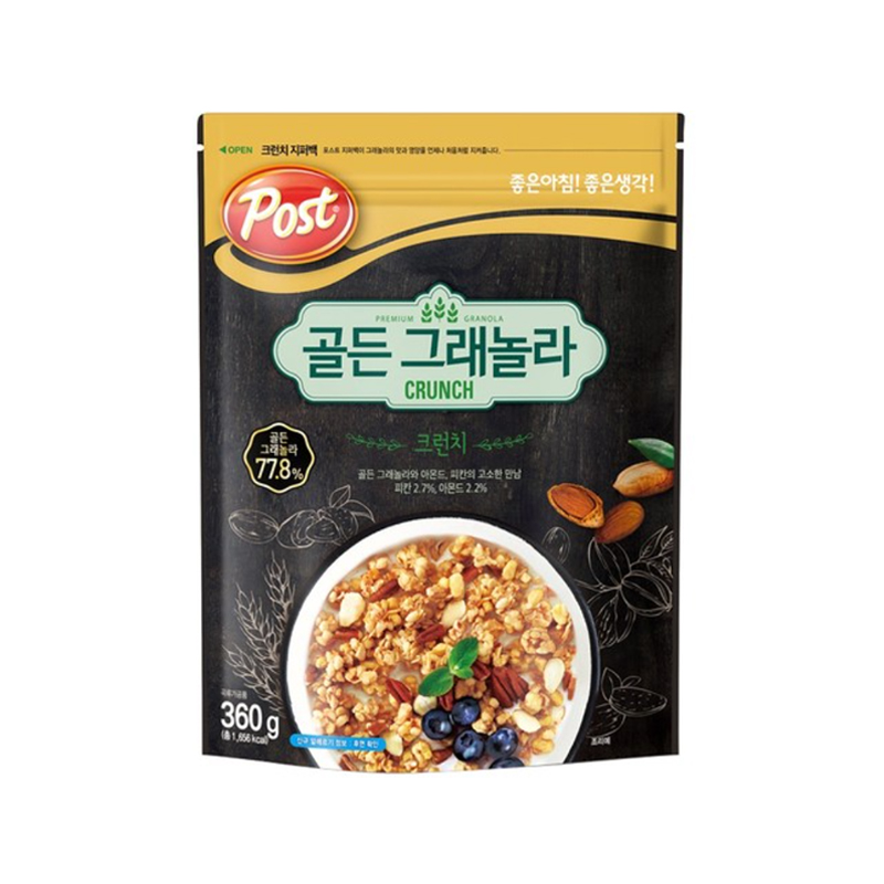 DONGSUH Post Gold Granola Chrunchy 360g x 10