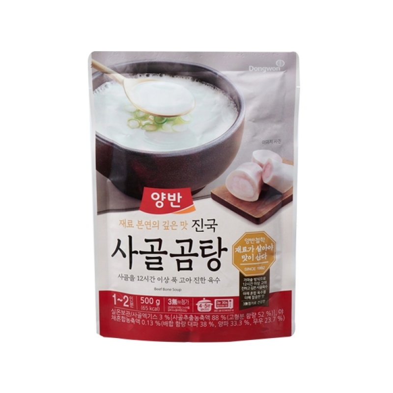 DONGWON Yangban Beef Bone Soup 500g x 20