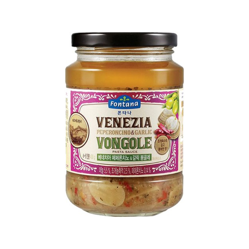 SEMPIO Venezia Peperoncino & Garlic Bongole Pasta Sauce 430g x 12