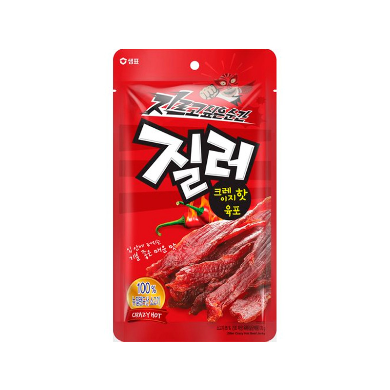 SEMPIO Tender Beef Jerky Crazy Hot 30g x 30