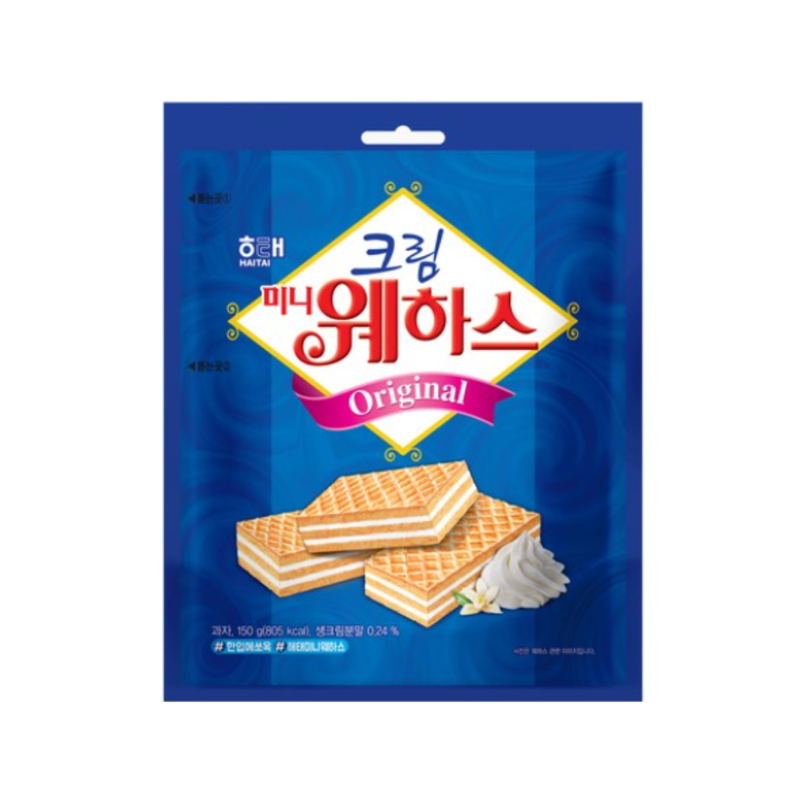 HAITAI Mini Wafer Cream 150g x 12