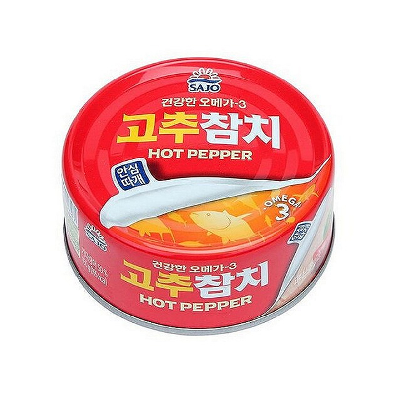 SAJO HAEPYO Red Pepper Tuna 150g x 48