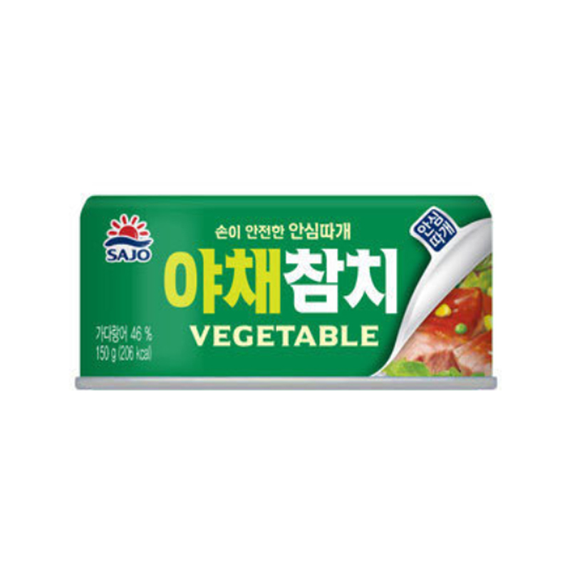 SAJO HAEPYO Vegetable Tuna 150g x 48