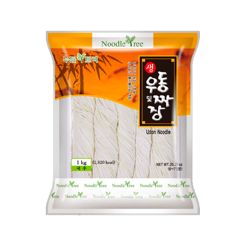 NOODLE TREE Raw Udon & Jjajang 1000g x 10