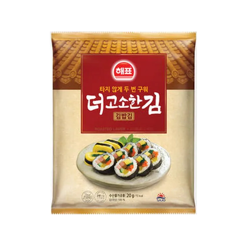 SAJO HAEPYO Savory Uncut Laver for Kimbab 20g x 40