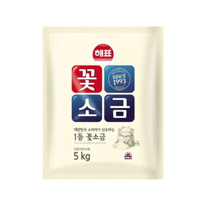 SAJO HAEPYO Tasty Salt 5000g x 3