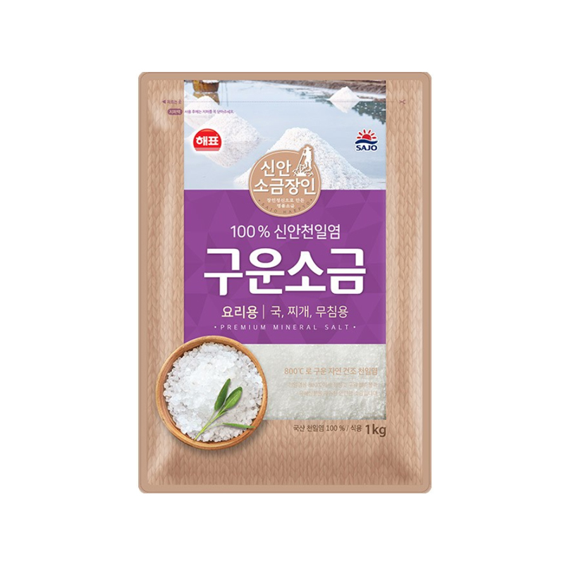 SAJO HAEPYO Roasted Salt 1000g x 15