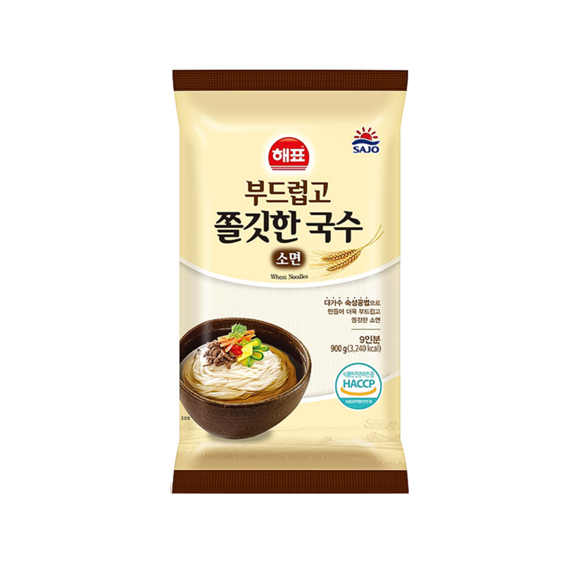 SAJO HAEPYO Chewy Somen Noodles 900g x 15