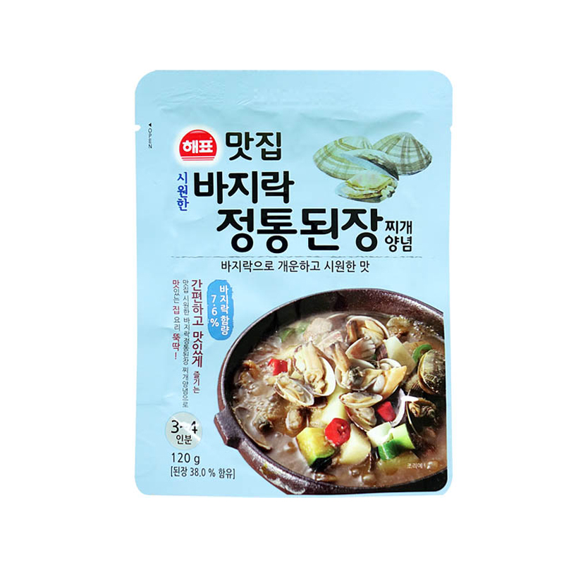 SAJO HAEPYO Traditional Clam Soybean Paste 120g x 24