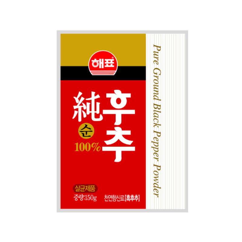 SAJO HAEPYO Ground Black Pepper 150g x 20