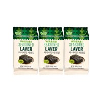 DELIEF Wasabi Seasoned Laver 4.5g x 3p x 24