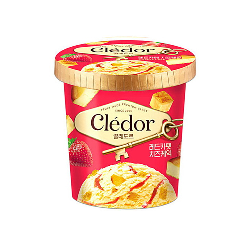 Binggrae Cledor Pint Red Cheese (F) 474ml x 8