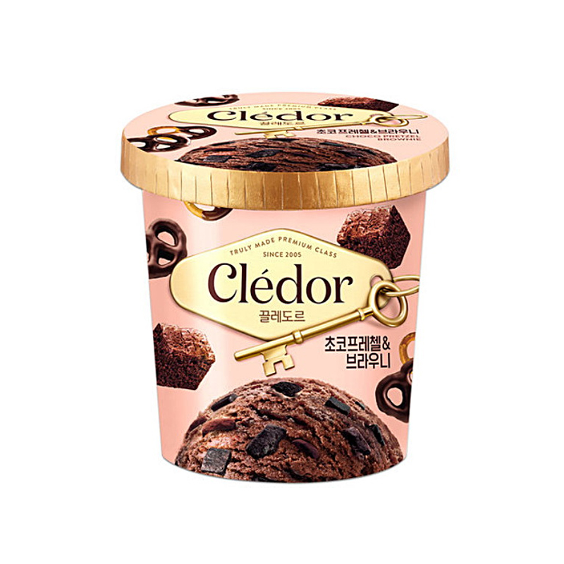 Binggrae Cledor Pint Brownie (F) 474ml x 8