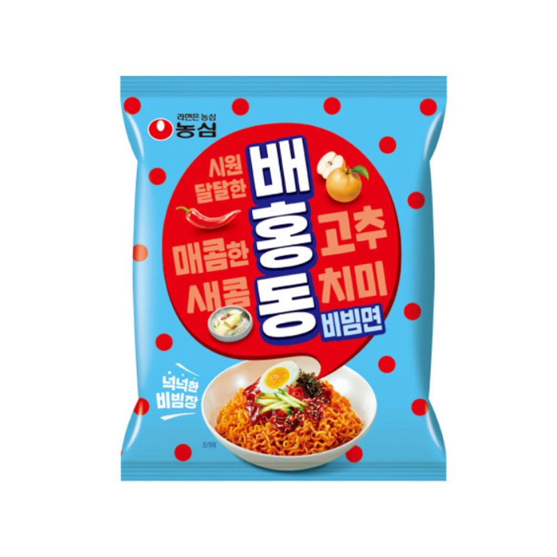 NONGSHIM Pear & Red Pepper Sweet & Hot Noodle 137g x 20