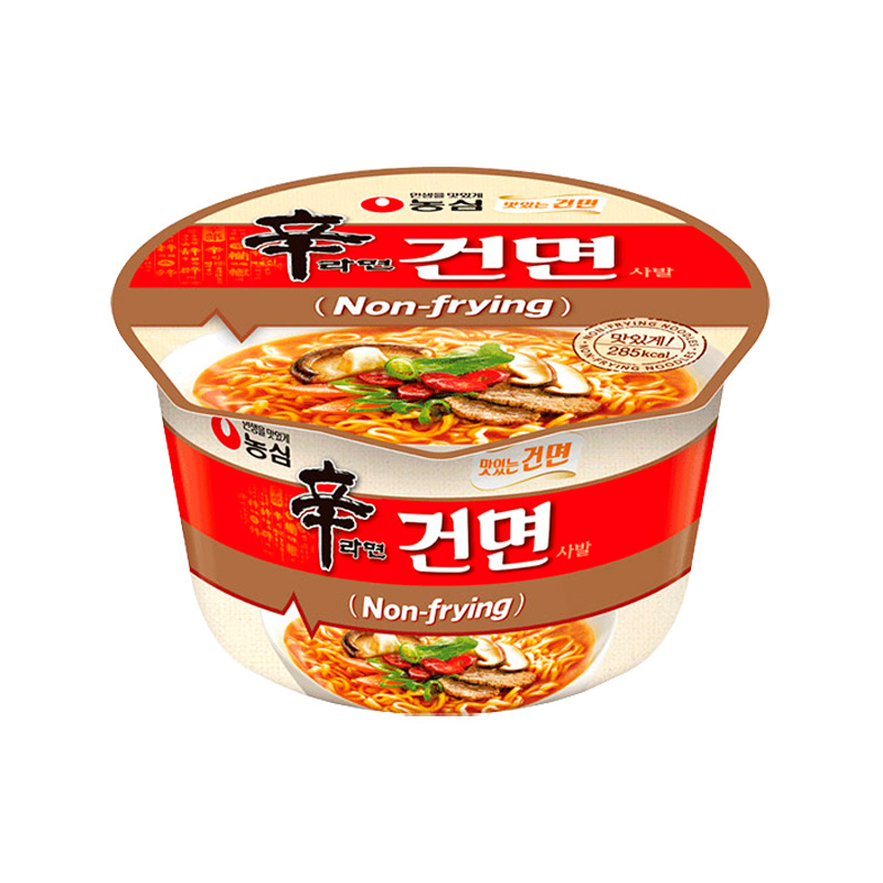 NONGSHIM Shin Ramen Non-Frying Cup Noodle 77g x 16