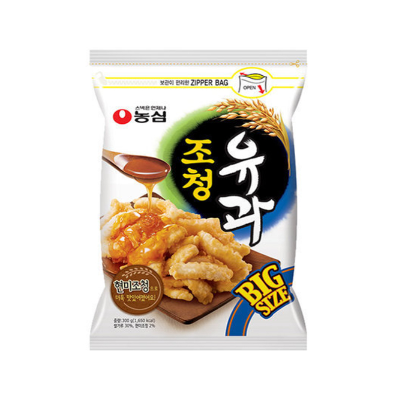 NONGSHIM Chochung Yugwa Snack zipper bag large 320g x 10