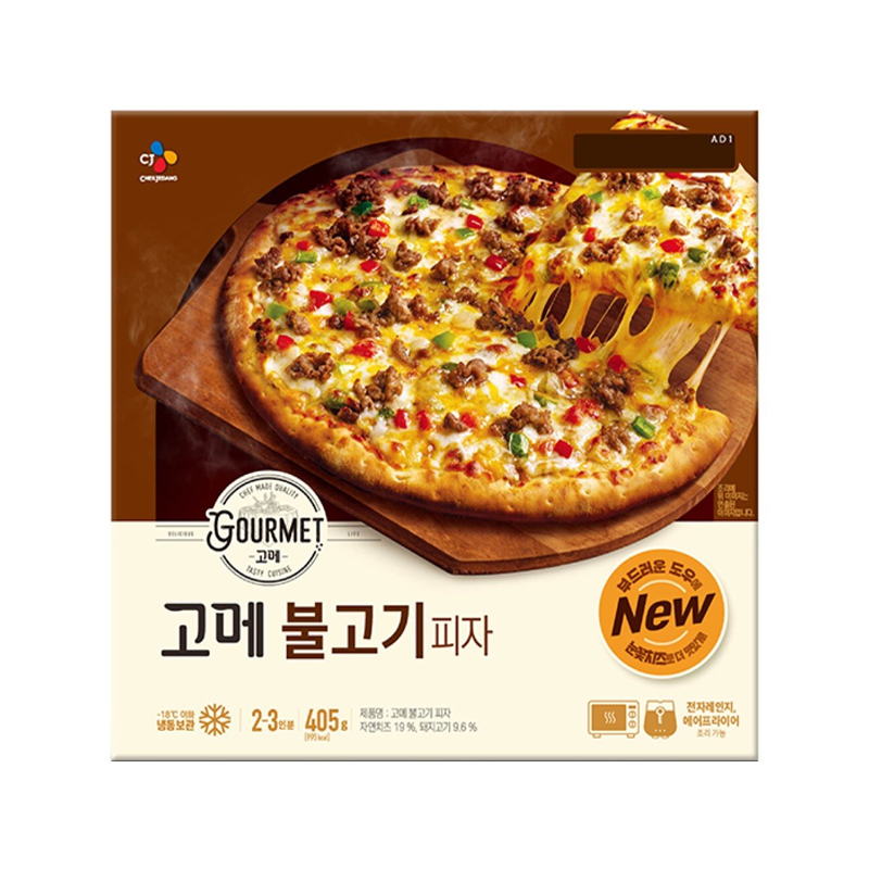 CJ Gourmet Classic Bulgogi Pizza (F) 405g x 12