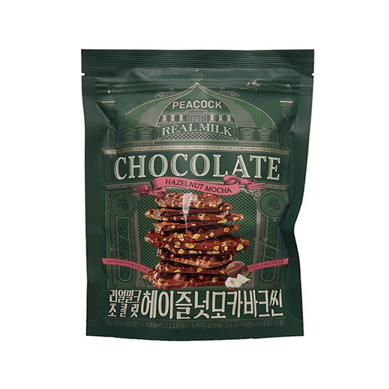 SAMKWANG FOOD Hazelnut Mocha Barkthin 80g x 40