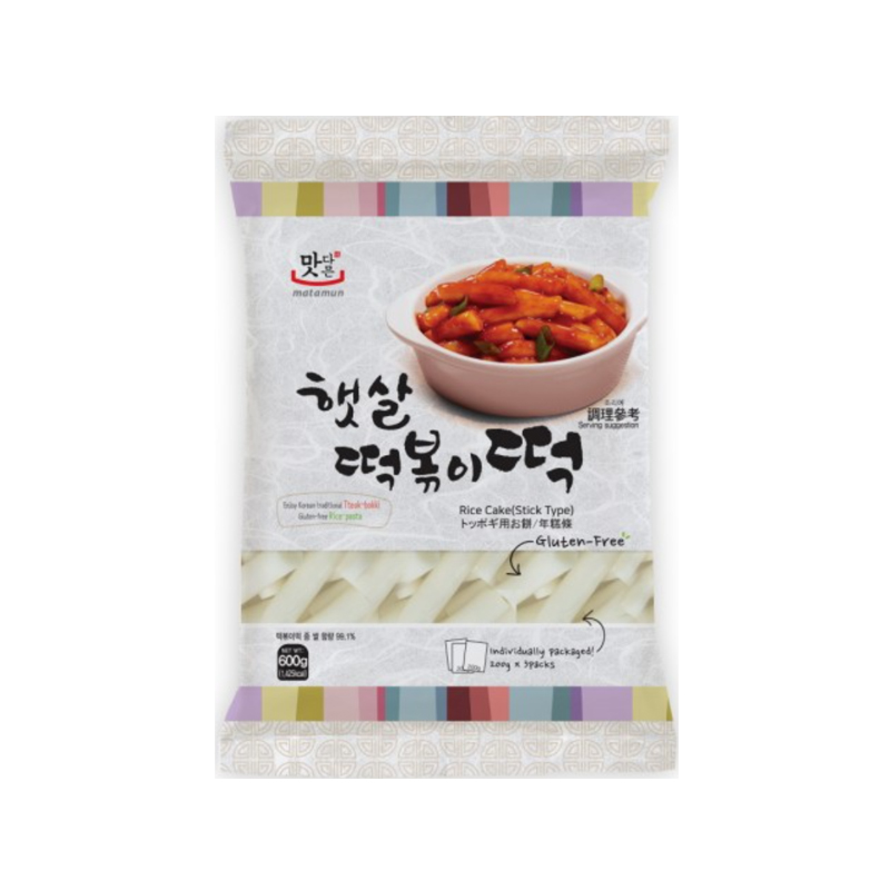 YOUNGPOONG Masdameun Sunshine Tteokbokki Rice Cake 600g x 12