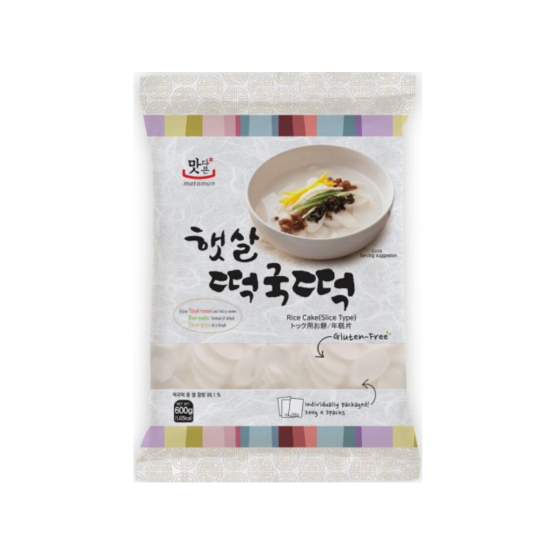 YOUNGPOONG Masdameun Sunshine Tteokguk Rice Cake 600g x 12